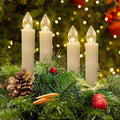 Flameless LED Taper Candles with Remote